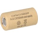 XCell Akku Sub-C 1,2V 1500mAh 1500SCK Pappmantel