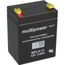Multipower Blei Akku MP2,9-12 Pb 12V  2,9Ah AGM