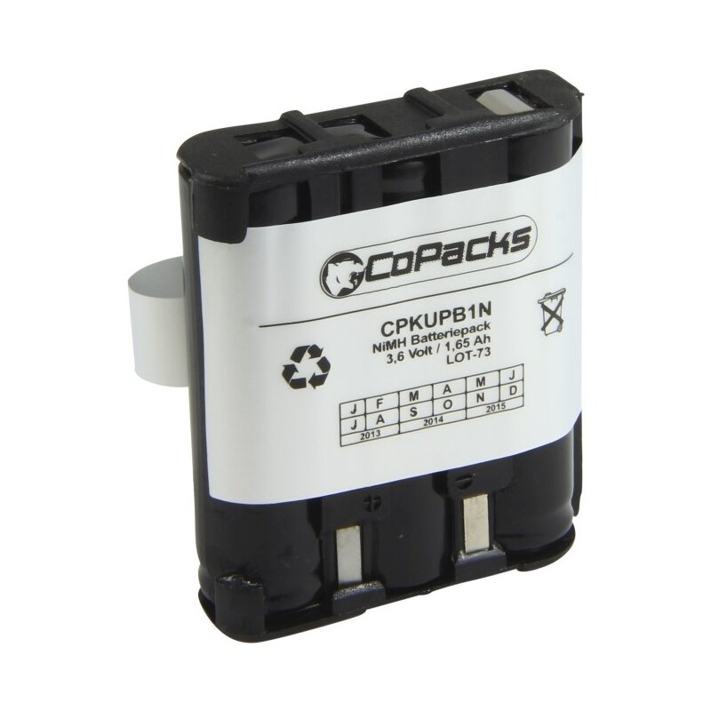 NiMH Akku passend für Kenwood Funkey UPB1 UBP5N