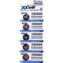 XCell CR2025 Lithium-Knopfzelle 3V / 170mAh