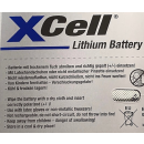 100er Spar-SET XCell CR2032 Lithium-Knopfzelle 3V / 220mAh