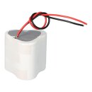 Notleuchtenakku 3,6V 4,0Ah NiCd D1x3 Pyramide – 20 cm Kabel – passend für D31NICD4000 / NICD4000