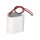 Notleuchtenakku 3,6V 4,0Ah NiCd D1x3 Pyramide – 20 cm Kabel – passend für D31NICD4000 / NICD4000