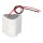 Notleuchtenakku 3,6V 4,0Ah NiCd D1x3 Pyramide – 20 cm Kabel – passend für D31NICD4000 / NICD4000