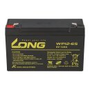 Kung Long WP12-6S AGM Akku 6V 12Ah – passend für LC-R0612P1 LC-R0612P