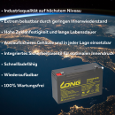 Lead battery compatible es 12-6 sla 6v 12Ah agm lead accu...