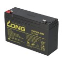 Kung Long WP12-6S AGM Akku 6V 12Ah – passend für 768 Kinderfahrzeug