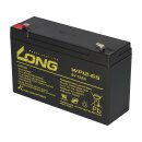 Kung Long WP12-6S AGM Akku 6V 12Ah – passend für PS7-6 PS7-6B PS10-6 PS12-6
