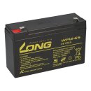 Kung Long WP12-6S AGM Akku 6V 12Ah – passend...