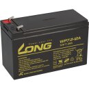 Bleiakku kompatibel Notstrom USV Notlicht 12V 7,2 Ah battery