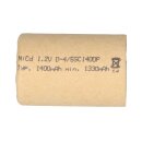 Mexcel Akku 4/5 Sub-C 1,2V 1400mAh NS4/5SC – NiCd
