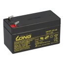Kung Long WP1.2-12 AGM Akku 12V 1,2Ah – passend für BAT-LEAD-02 | VdS-Ausführung
