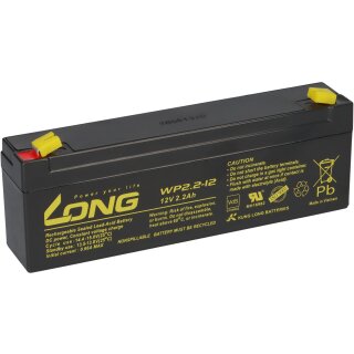 Bleiakku 12V 2,2Ah Powerfit S312/2,3 S battery AGM VdS