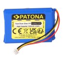 PATONA Akku passend für TomTom One V1 3,7V 1,3Ah