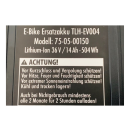 E-bike replacement battery for Ansmann 36v 14Ah 504Wh for e-bikes pedelecs