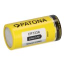 8x PATONA Li-Ion 3,7V Akku CR123A 16340 Zelle 700mAh 2,59Wh