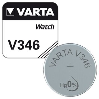 Varta Uhrenbatterie V346 AgO 1,55V SR712SW