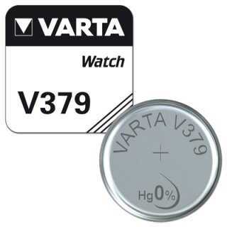 Varta Uhrenbatterie V379 AgO 1,55V SR521SW