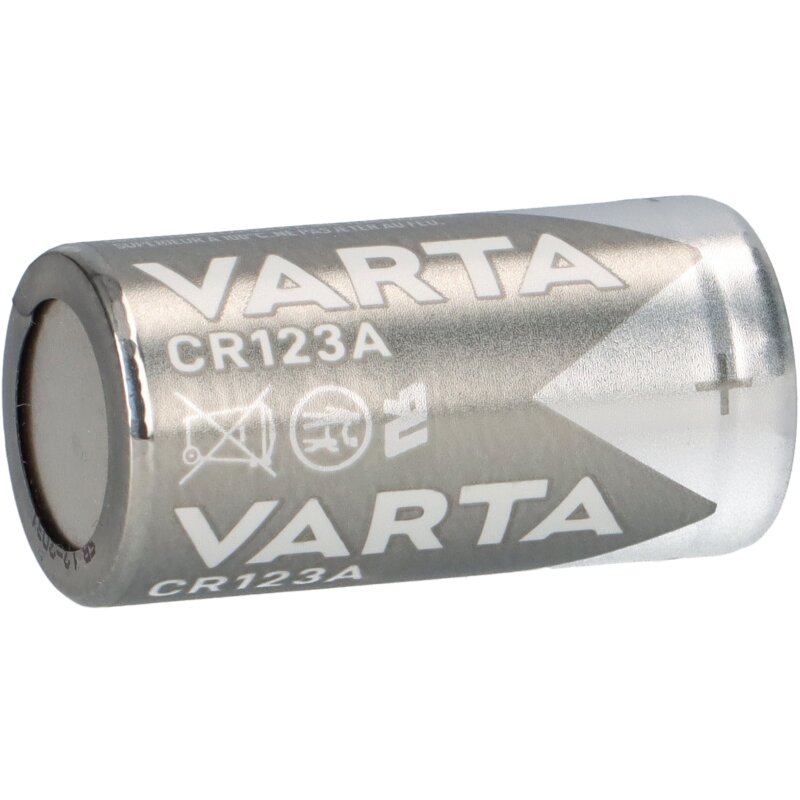 Varta CR123A CR123 Lithium Batterie 3V 1480mAh 1er Blister