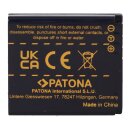 PATONA Akku passend für Fujifilm CGA-S005 FinePix F20 F40fd CGA-S005 NP70 – 3,7 Volt 1000 mAh