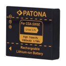 PATONA Akku passend für Fujifilm CGA-S005 FinePix F20 F40fd CGA-S005 NP70 – 3,7 Volt 1000 mAh