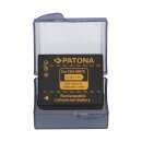 PATONA Akku für Panasonic CGA-S007 Lumix DMC TZ2 DMC- TZ2 DMC TZ3 DMC- TZ3 DMC – 3,7 Volt 1000 mAh
