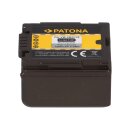 PATONA Akku passend für Panasonic VW-VBG130 HDC HDCDX1 HDC-DX1 HDCDX1EGS HDC-DX1EG-S – 7,2 Volt 1200 mAh