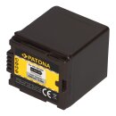 PATONA Akku passend für Panasonic VW-VBG260 HDC HDCDX1 HDC-DX1 HDCDX1EGS HDC-DX1EG-S – 7,2 Volt 2200 mAh