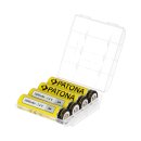 PATONA 4x Wiederaufladbare Zelle für Mignon AA LR6 LR06 2450mAh