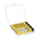 PATONA 4x Wiederaufladbare Zelle für Micro AAA LR3...
