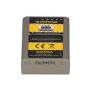 PATONA Akku für Olympus PS-BLN-1 OMD EM1 E-M1 EM5 E-M5 EM5 Mark II E-m5 Mark II – 7,6 Volt 1050 mAh