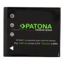 PATONA Premium Akku für Fujifilm NP-40 Finepix F402 F-402 F610 F-610 – 3,7 Volt 750 mAh