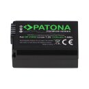 PATONA Premium Kamera-/Camcorder-Akku für Sony NP-FW50 Alpha 7 5000 5100 6000 NP-FW50 Cyber-shot RSCRX10 – 7,2 V 1030 mAh