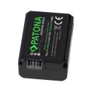 PATONA Premium Kamera-/Camcorder-Akku für Sony NP-FW50 Alpha 7 5000 5100 6000 NP-FW50 Cyber-shot RSCRX10 – 7,2 V 1030 mAh