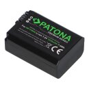 PATONA Premium Kamera-/Camcorder-Akku für Sony NP-FW50 Alpha 7 5000 5100 6000 NP-FW50 Cyber-shot RSCRX10 – 7,2 V 1030 mAh