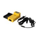 PATONA 2 in 1 Ladegerät für Sony FS11 DCR-PC DCRPC1 DCR-PC1 DCRPC2 DCR-PC2 DCRPC3 DCR-PC3