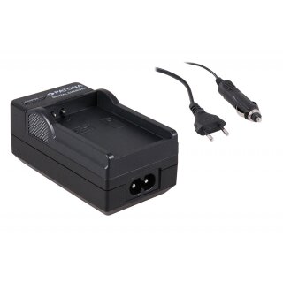 PATONA 2 in 1 Ladegerät für Samsung BP-80W Digimax SCD385SC SC-D385SC VPD381 VP-D381