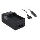 2 in 1 Ladegerät f. Panasonic DMW-BLD10 Lumix DMCGF2...