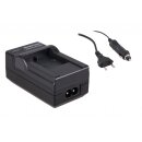 2 in 1 Ladegerät f. Qumox SupTig 3 SJ4000 Vixia...