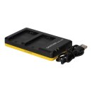 PATONA Dual Schnell-Ladegerät für Sony NP-FZ100 A7 III A7M3 Alpha 7 III A7 R III A7RM3 Alpha 7 R III A9 Alpha 9 FZ100 BC-QZ1 inkl. USB-C Kabel