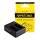 Dual Schnell-Ladegerät f. SJCAM SJ6 Legend Black SJ6000 inkl. Micro-USB Kabel