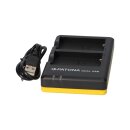 PATONA Dual Schnell-Ladegerät für Nikon EN-EL5+, ENEL5 inkl. Micro-USB Kabel
