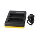PATONA Dual Schnell-Ladegerät für Nikon EN-EL5+, ENEL5 inkl. Micro-USB Kabel