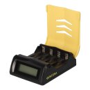PATONA Schnell-Ladegerät Mignon AA / Micro AAA Akkus LCD-Display