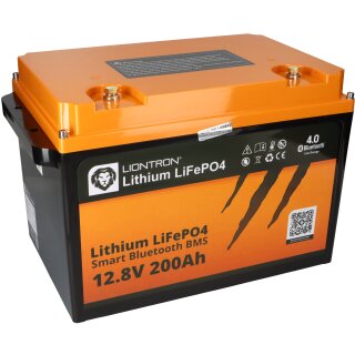 Q-Batteries LiFePO4 12,8V 200 Ah mit Victron Orion-Tr Smart 12/12-30A  Ladebooster