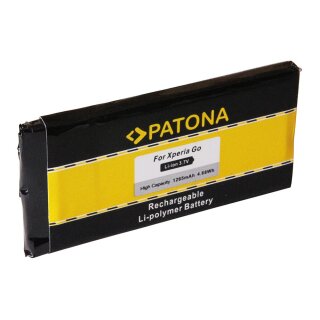 Akku kompatibel zu Sony Ericsson Xperia Go ST27a ST27i - 3,7V 1,2Ah