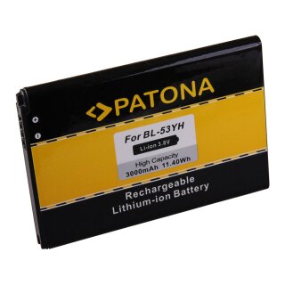 Akku kompatibel zu LG G3 D855 F400 - 3,8V 3Ah