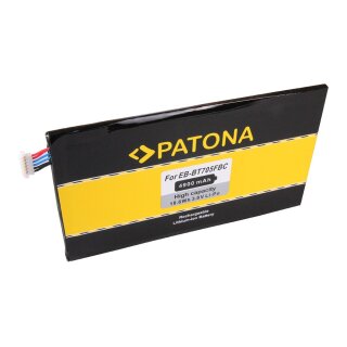 PATONA Tablet-Akku für Samsung Galaxy Tab S 8.4 Klimt SC-03G SM-T700 SM-T705 – 3,8 V 4900 mAh 4,9 Ah
