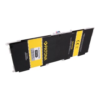 PATONA Tablet-Akku für Samsung Galaxy Tab 4 10.1 Galaxy Tab4 VE 10.1 LTE-A – 3,8 V 2000 mAh 2 Ah