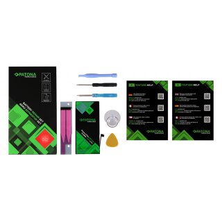 PATONA Premium Akku f. Apple iPhone 8 Plus 616-000367 inkl. Werkzeugset